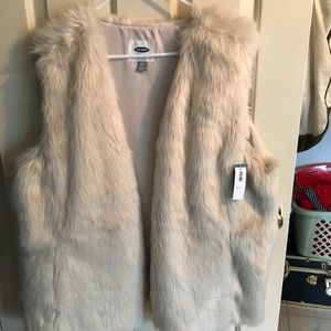 Old Navy Faux Fur Vest